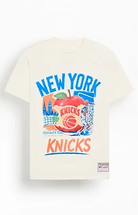Mitchell & Ness NY Knicks Court Apple T-Shirt