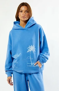 Pacsun Beautiful Life Oversized Hoodie
