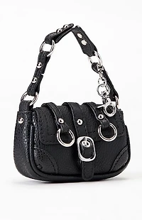 Pacsun Faux Leather Mini Buckle Bag