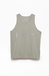 A.R.C. Gray Active Perforated Tank Top
