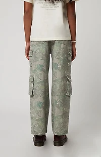 Pacsun Kids Camo Baggy Cargo Jeans