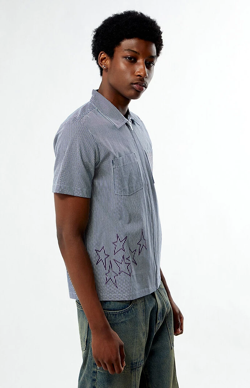 Dark Seas Nelson Zippered Front Shirt