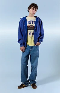 Pacsun Dylan Baggy Jeans Medium Blue Wash