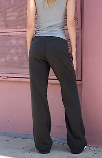 John Galt Black Hilary Baggy Sweatpants