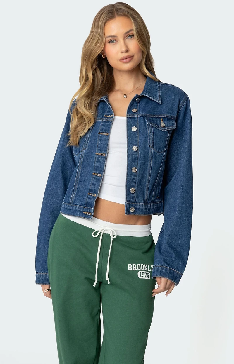 Edikted Barb Denim Jacket
