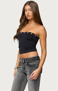 Edikted Dahna Grommet Tube Top