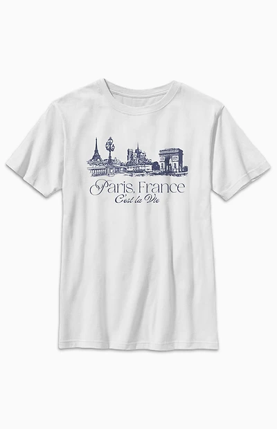 Kids Paris France T-Shirt