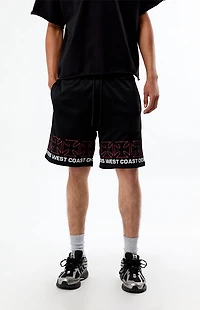 West Coast Choppers Wrapped Mesh Shorts