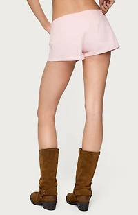 Edikted Vicco Belt Detail Shorts