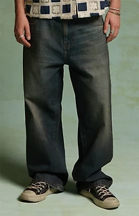 FIELD OF STUDY by Pacsun Dylan Baggy Jeans Dark Blue