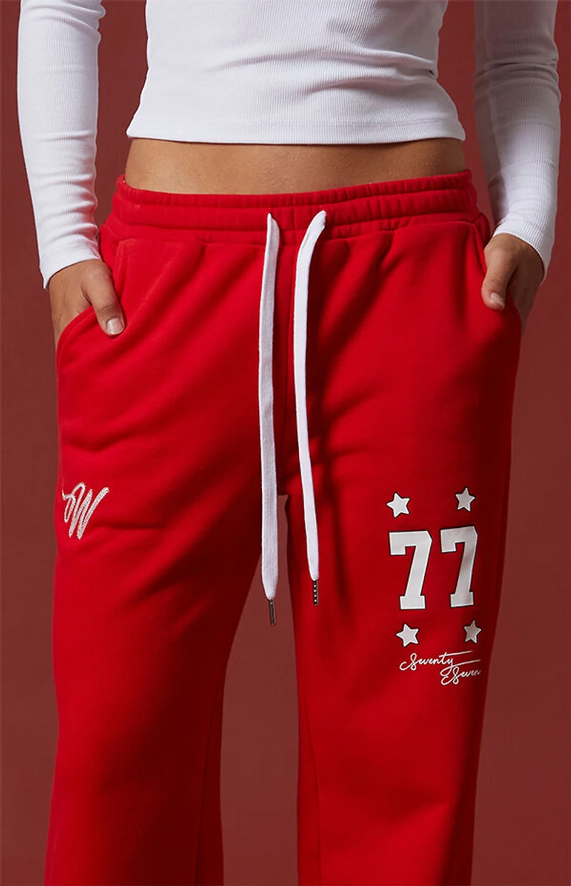 WISH ME LUCK 77 Baggy Sweatpants