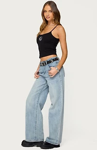 Edikted Rhinestone Magic 8 Tank Top