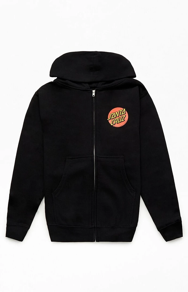 Santa Cruz Kids Classic Dot Full Zip Hoodie