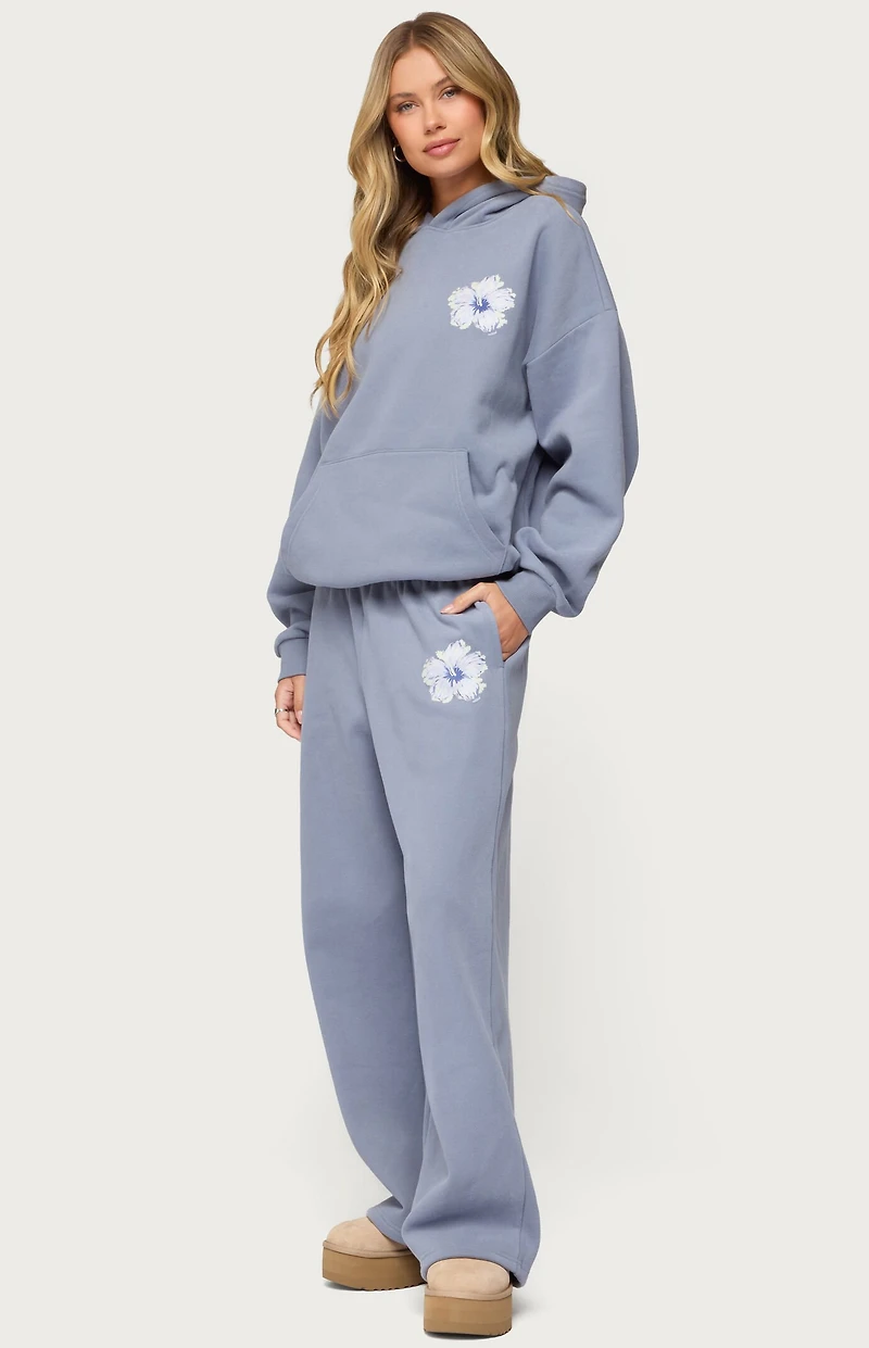 Edikted Tropical Bloom Hoodie