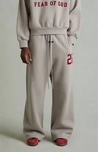 Fear of God ESSENTIALS Smoke Grey Lounge Fleece Baggy Sweatpants