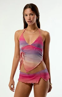 Hawaiian Tropic Sunset Swim Skirt