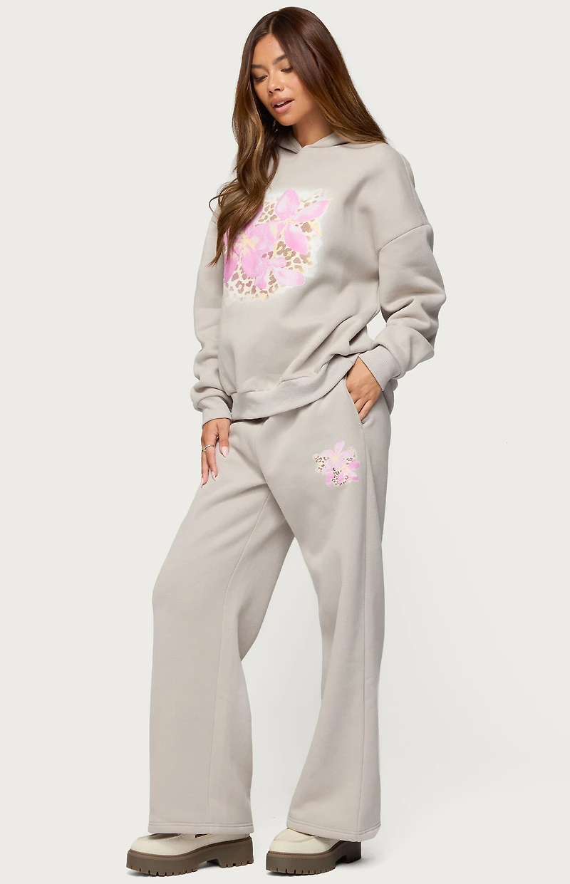 Edikted Wild Petal Hoodie