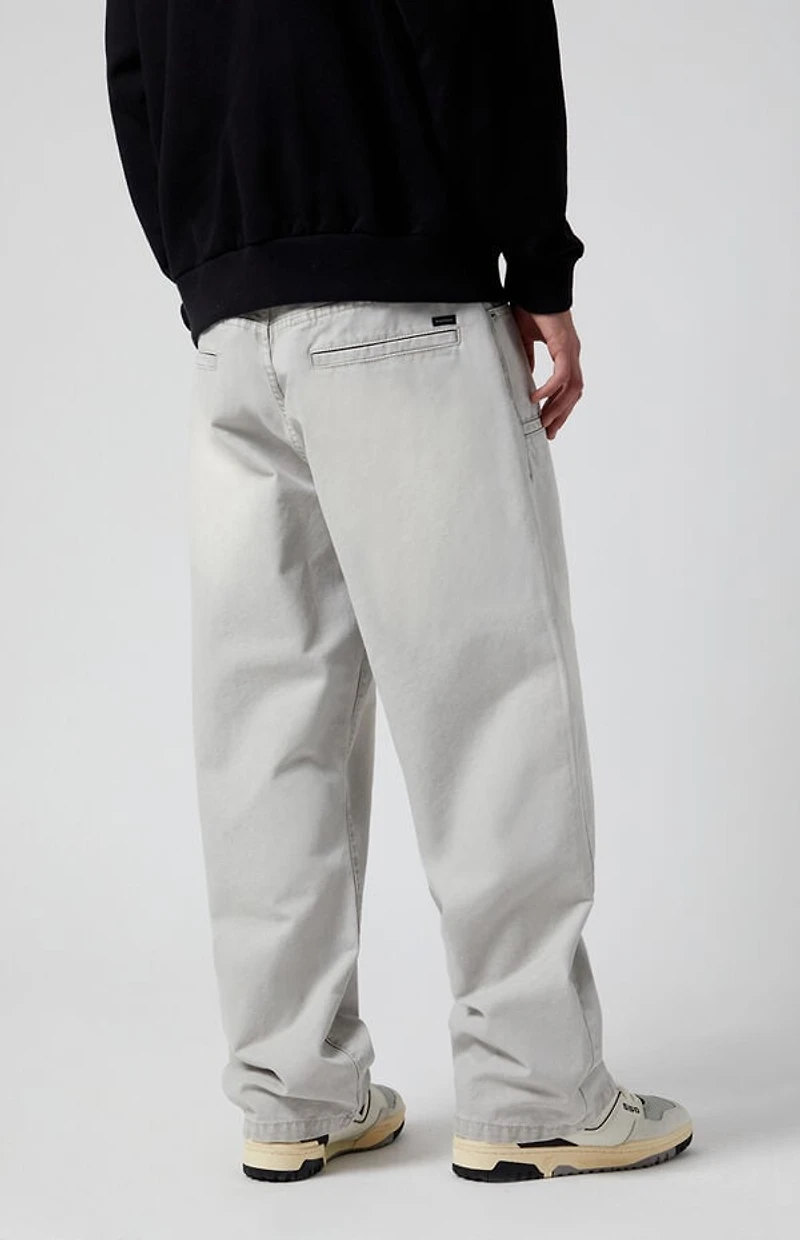Pacsun Gray Baggy Paneled Pants