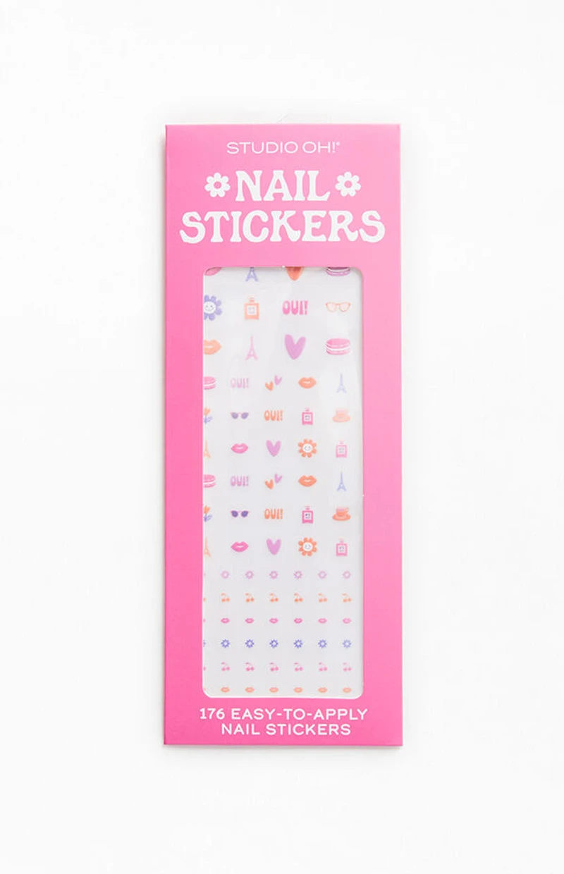 Studio Oh French Adventure Nail Stickers
