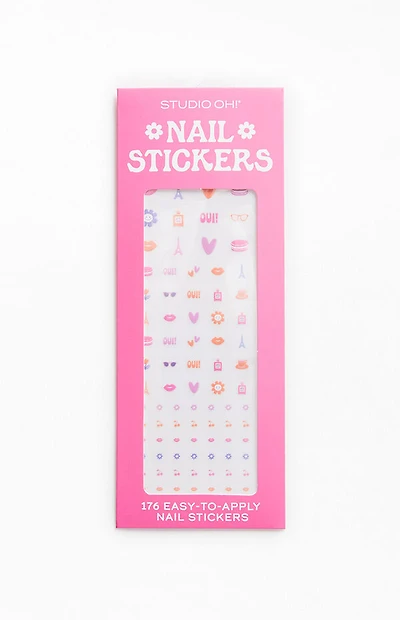Studio Oh French Adventure Nail Stickers