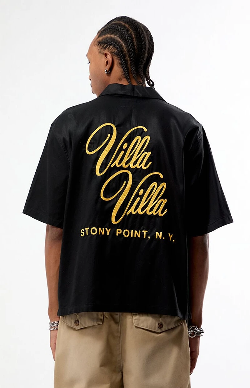 Pacsun Villa Chainstitch Camp Shirt