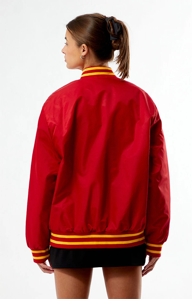 HYPE & VICE USC Trojans A-Game Varsity Bomber Jacket