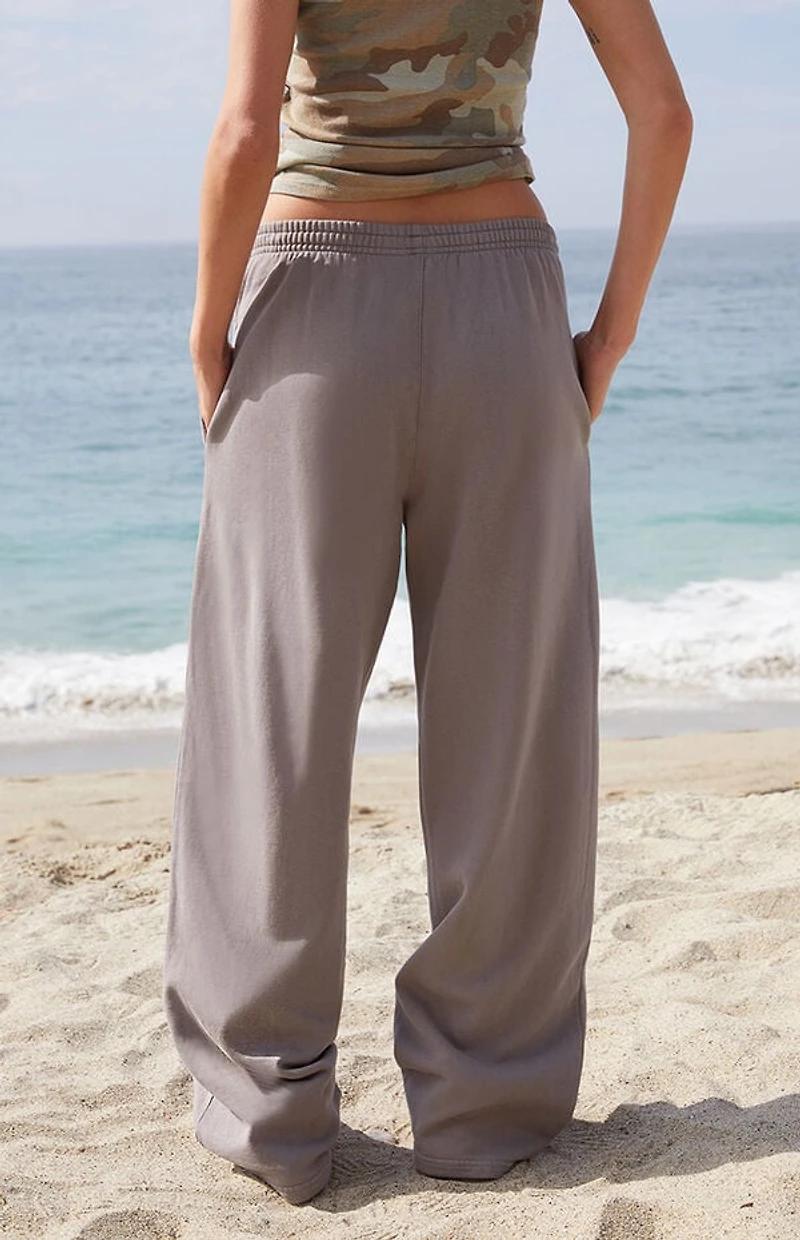 John Galt Light Gray Rosa Baggy Sweatpants