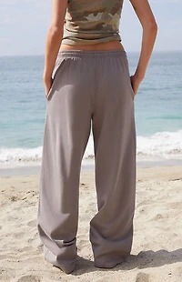 John Galt Light Gray Rosa Baggy Sweatpants