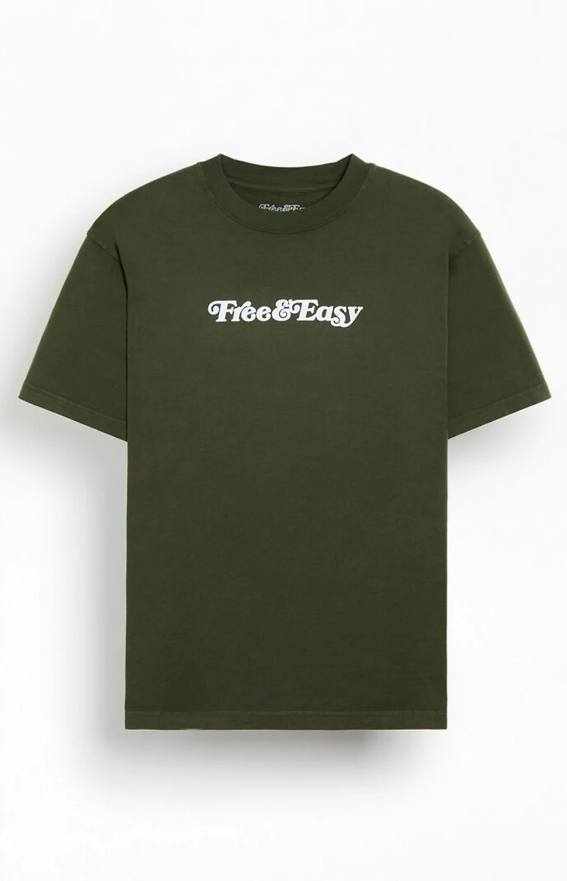 Free & Easy Don't Trip Drop Shadow T-Shirt