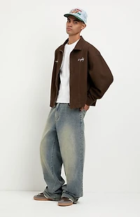 Pacsun Blake Extreme Baggy Jeans Medium Blue Light Wash