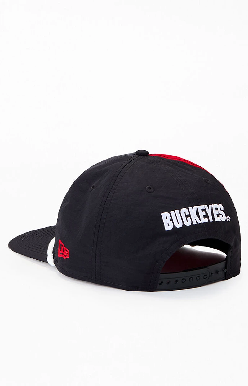 New Era Ohio State Buckeyes Nylon Golfer Snapback Hat