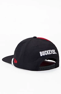 New Era Ohio State Buckeyes Nylon Golfer Snapback Hat