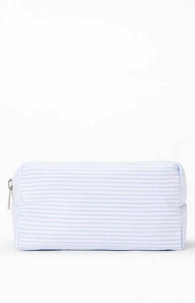 John Galt Striped Cosmetic Bag