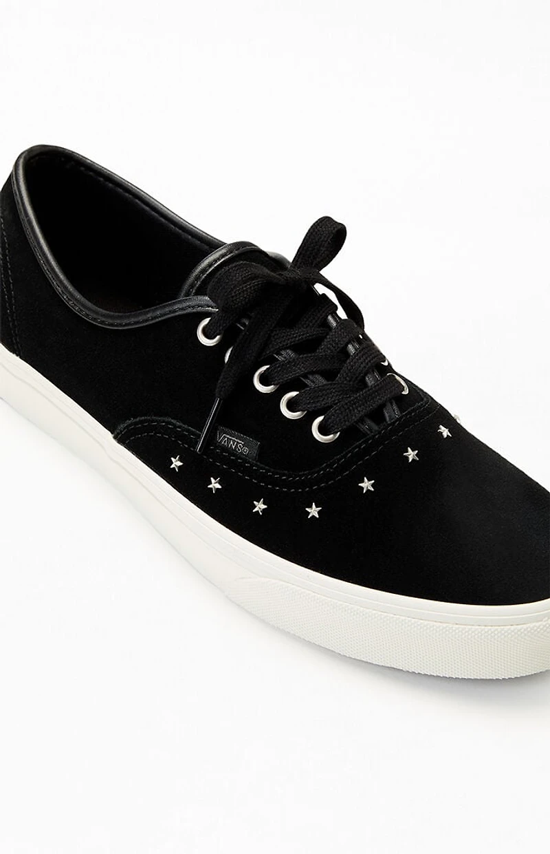 Vans Black & White Star Grommet Authentic Shoes