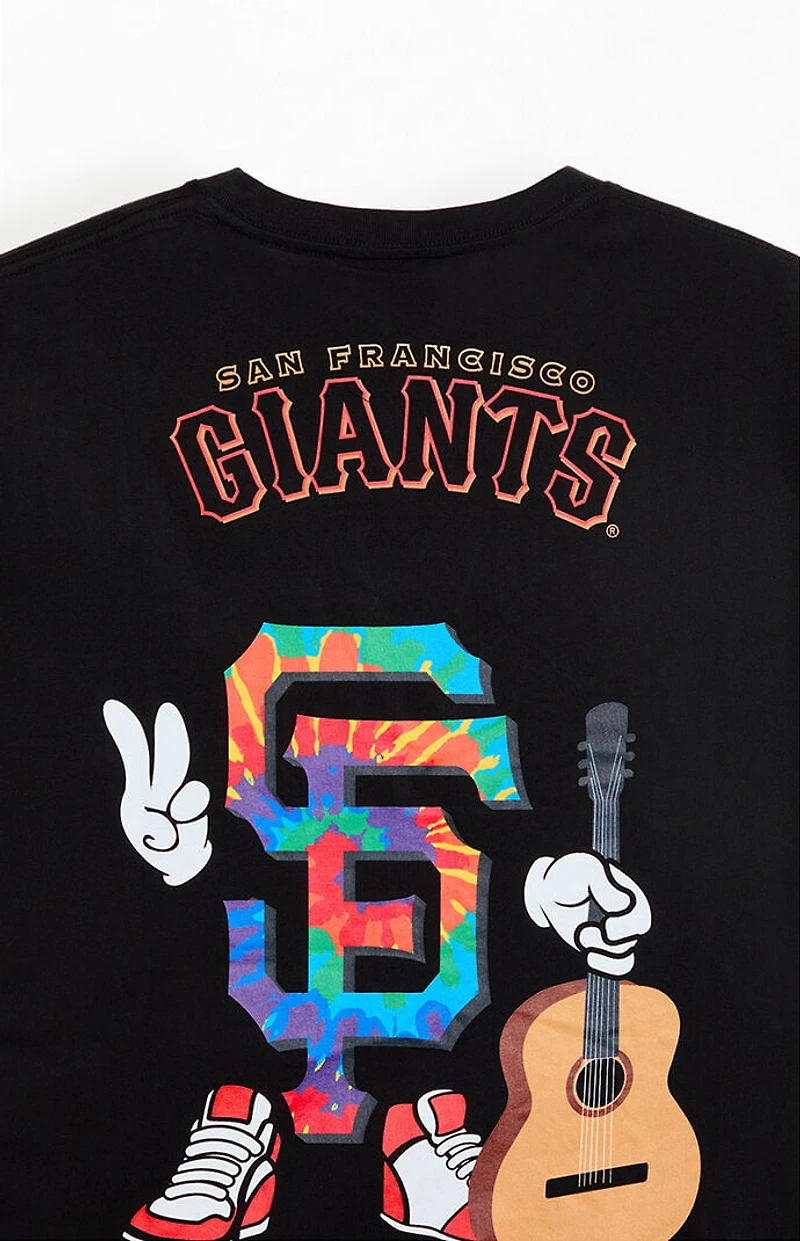 New Era SF Giants Guitar Cartoon T-Shirt