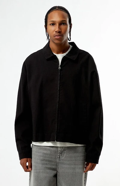 Pacsun Black Double Seams Gas Jacket