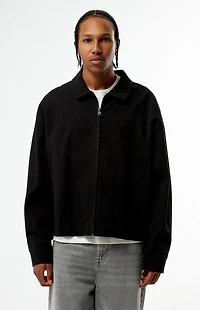 Pacsun Black Double Seams Gas Jacket