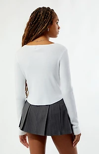 LA Hearts Woodland V-Neck Sweater