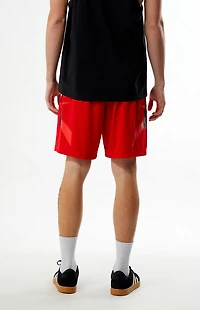 adidas Red Tiro Shorts