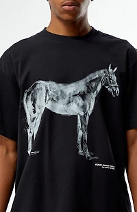 Pacsun Pac Artist Network x Randy Perez Black Horse T-Shirt