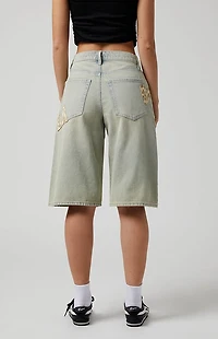 Pacsun Leopard LA Extreme Denim Jorts