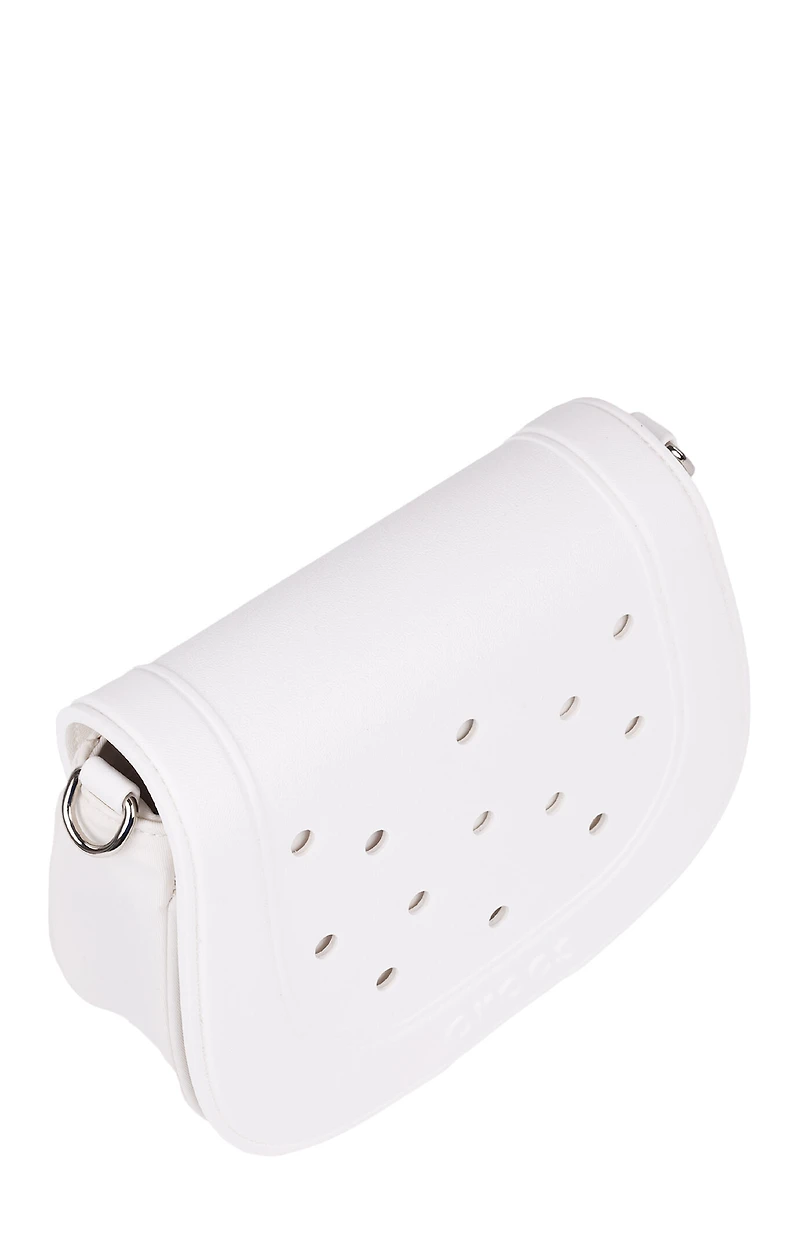 Crocs White Crossbody Bag