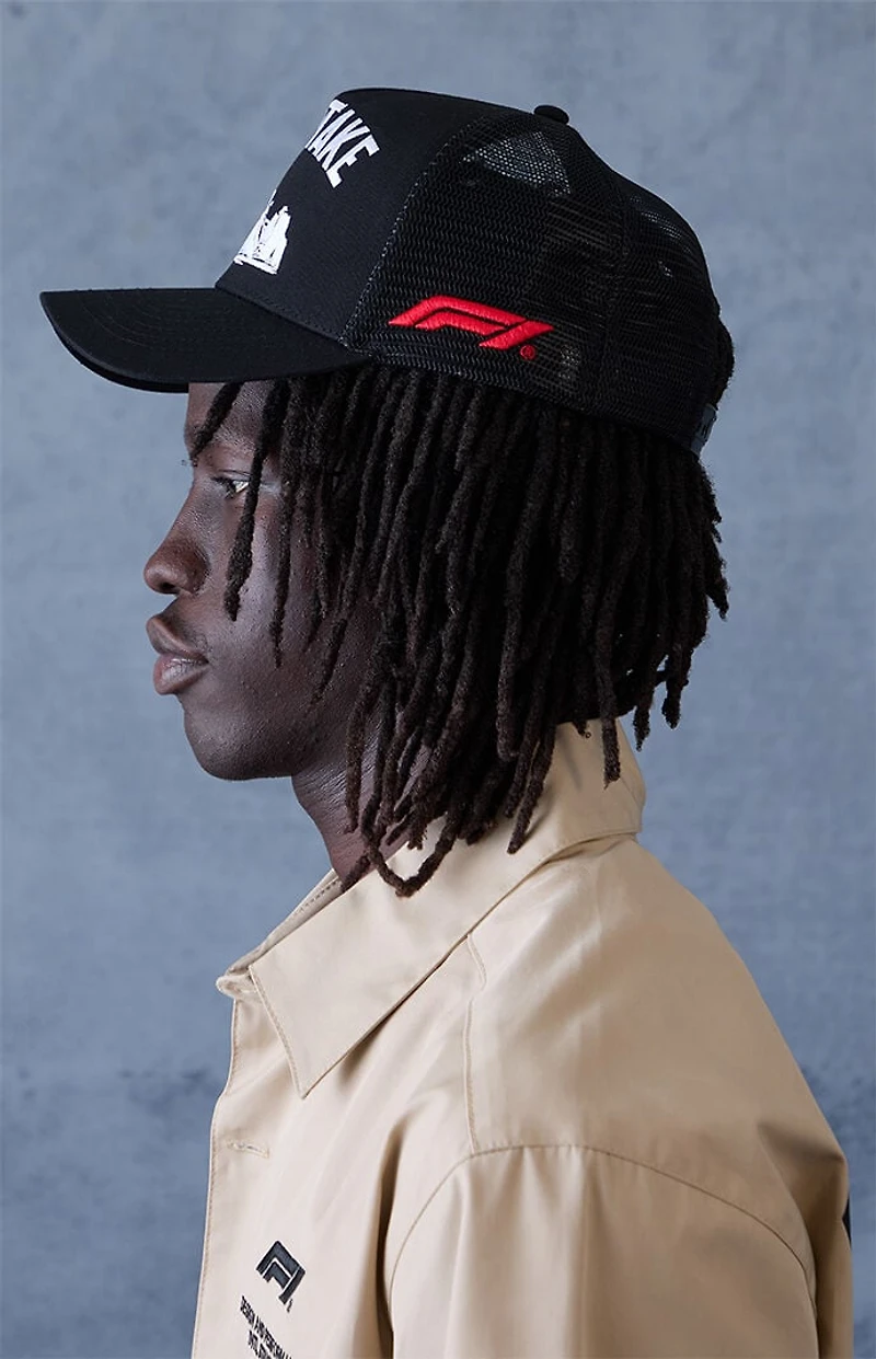 Formula 1 x Pacsun Overtake Black Snapback Hat