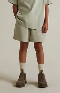 Fear of God ESSENTIALS Kids Abbey Stone Fleece Soccer Sweat Shorts