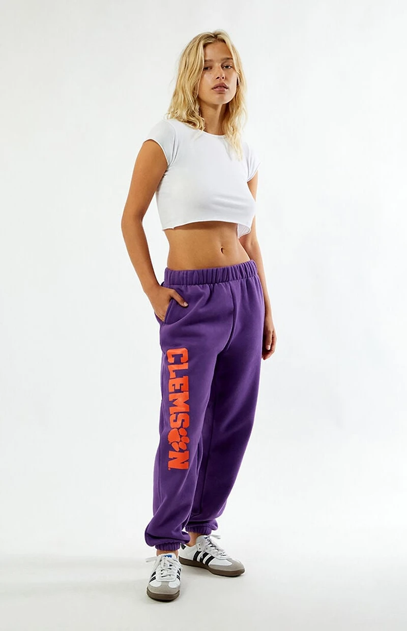 HYPE & VICE Clemson Tigers Basic Sweatpants