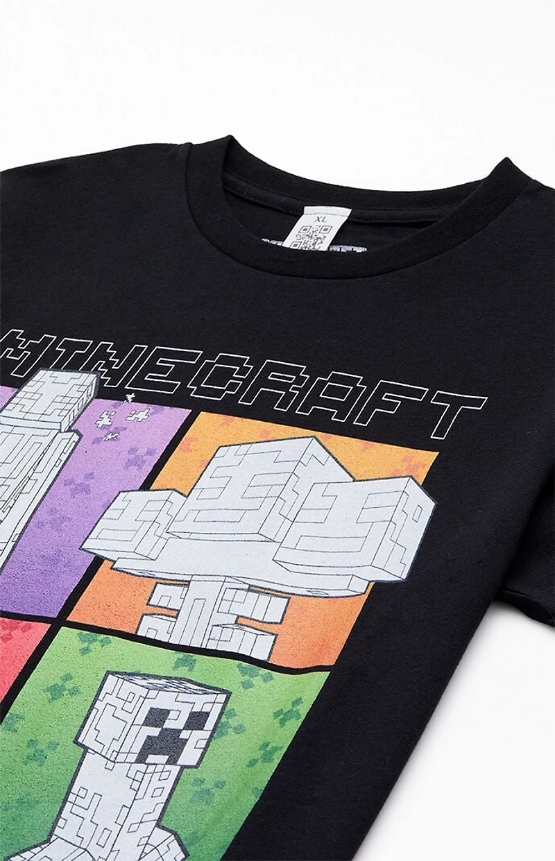 Kids Minecraft Squares T-Shirt