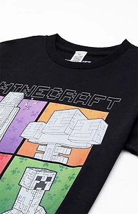 Kids Minecraft Squares T-Shirt