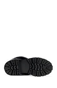 AZALEA WANG Women's Clarke Midnight Slouchy Combat Boots