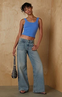 Your Favorite Keenan Pointelle Knit Tank Top