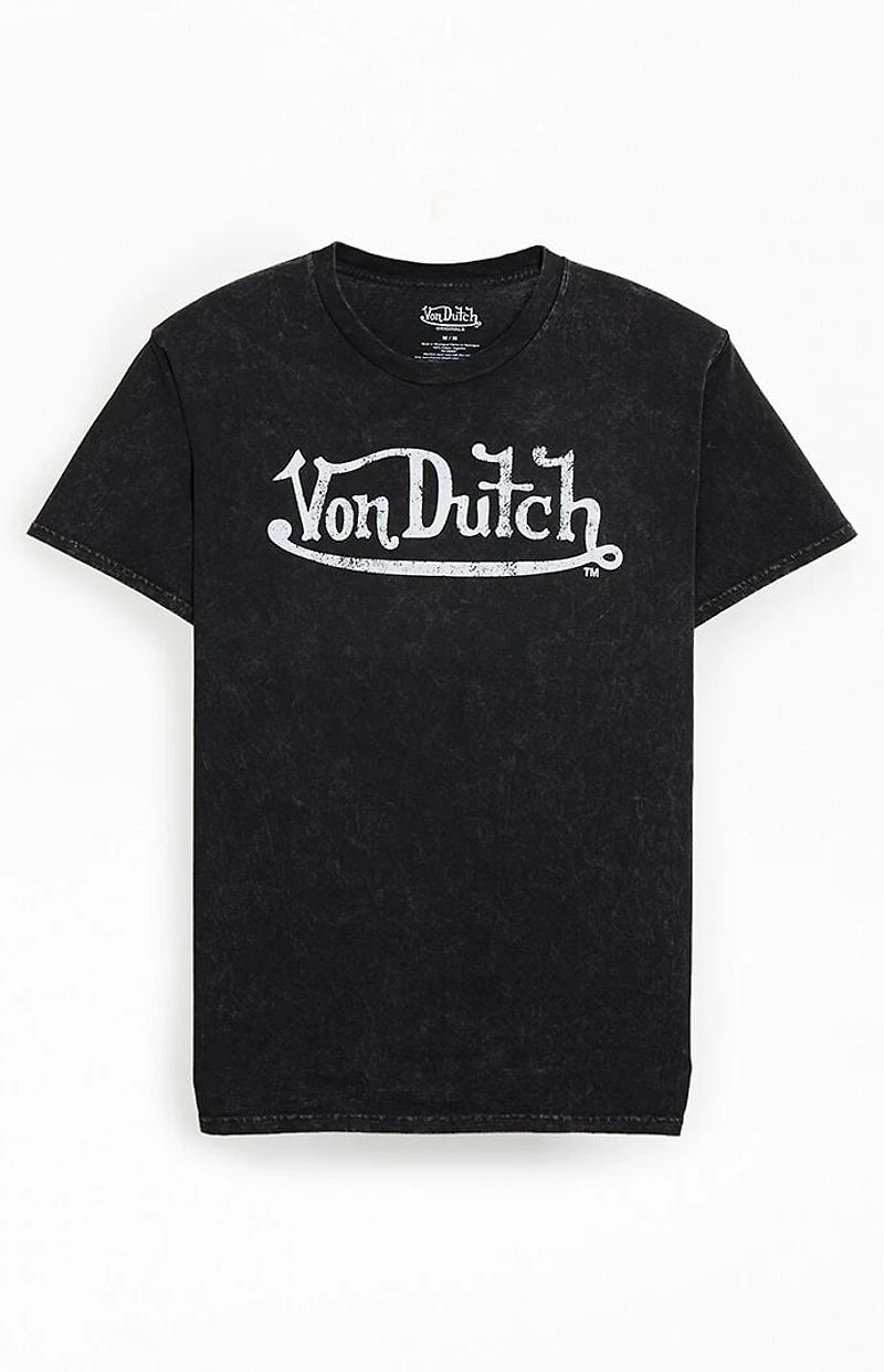 Von Dutch Black Logo Classic T-Shirt